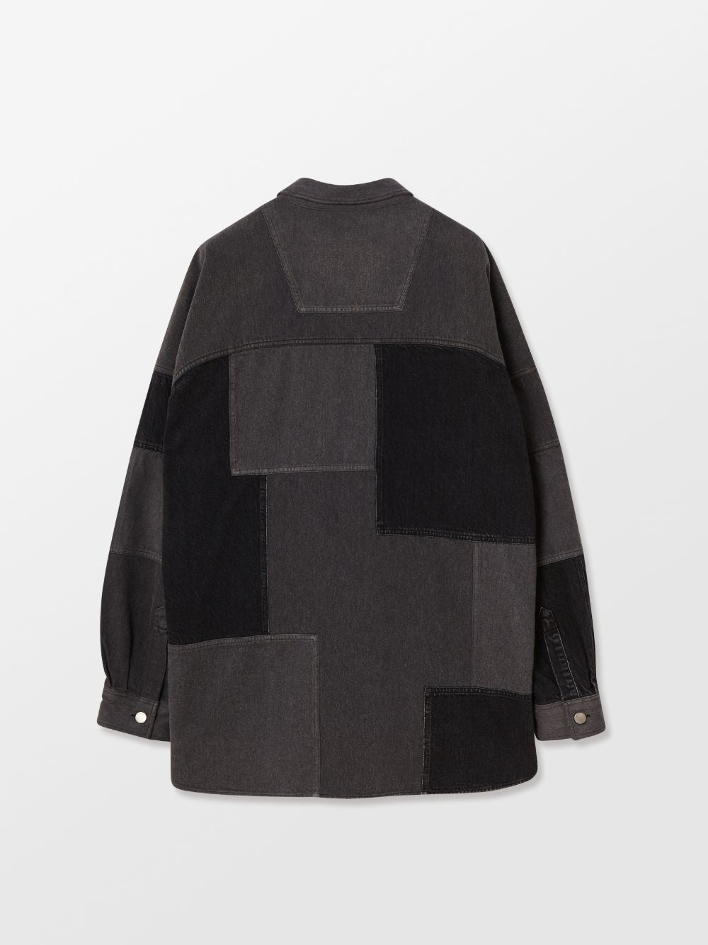 Patchwork Denim Shirt