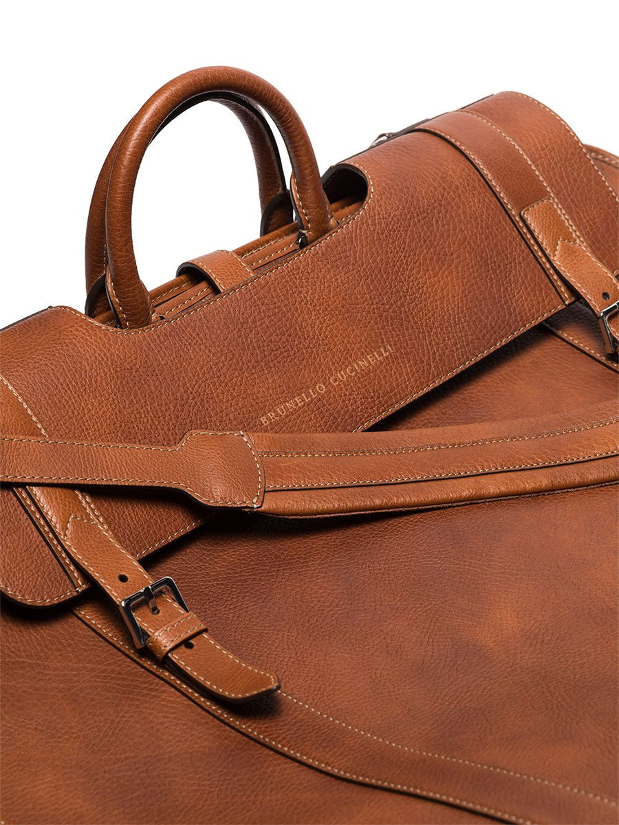 Brunello Cucinelli BuckleEmbellished Travel Suit Cover The Business