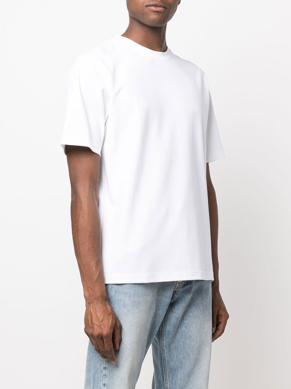 crew-neck short-sleeve T-shirt