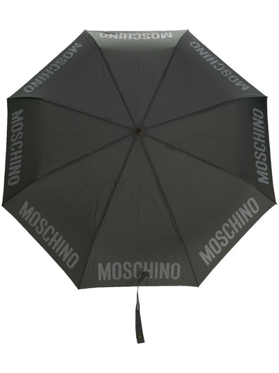 Logo-Print Compact Umbrella