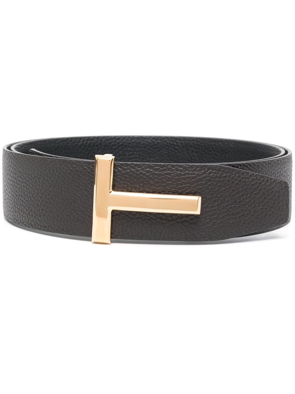 Ridge T leather belt
