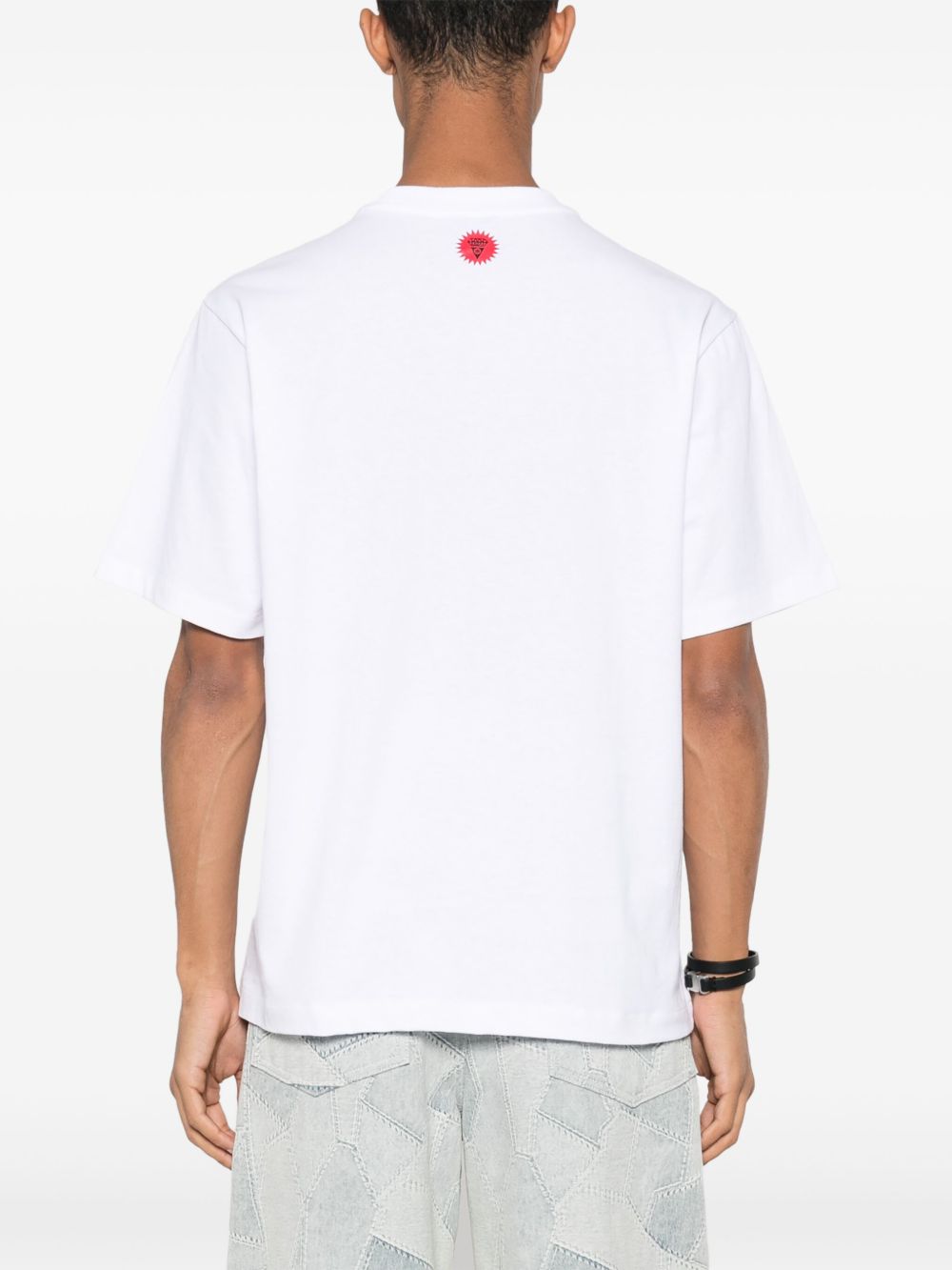 Running Dog cotton T-shirt