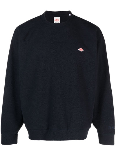 Logo-Patch Fleece Sweatshirt