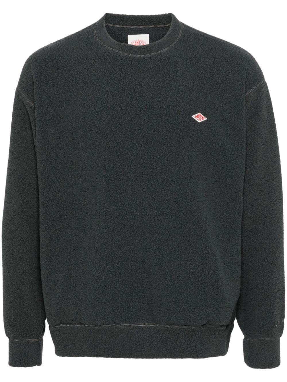 Danton Logo-Appliqué Fleece Sweatshirt - Main Image