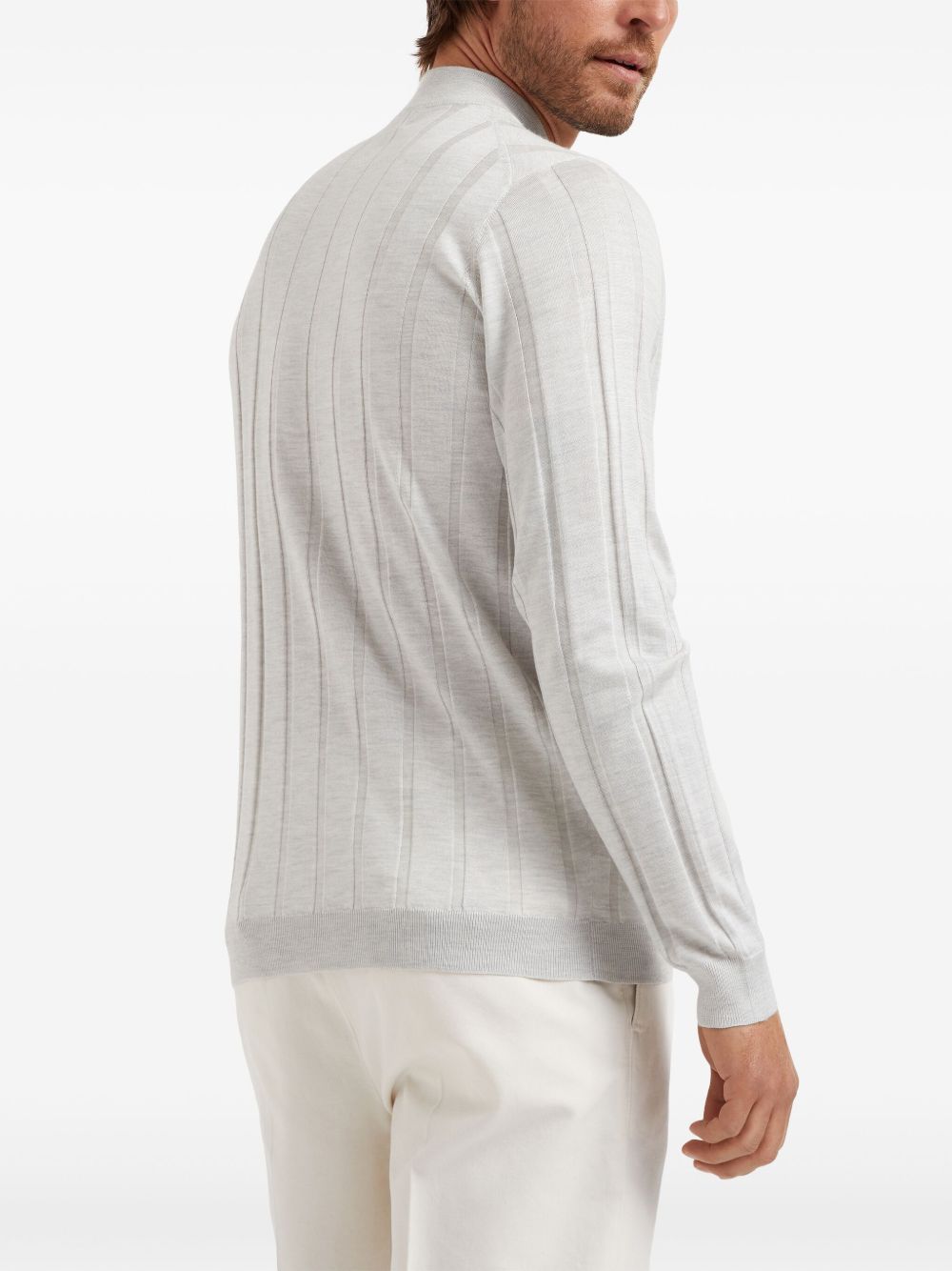 Ribbed Turtleneck Jumper