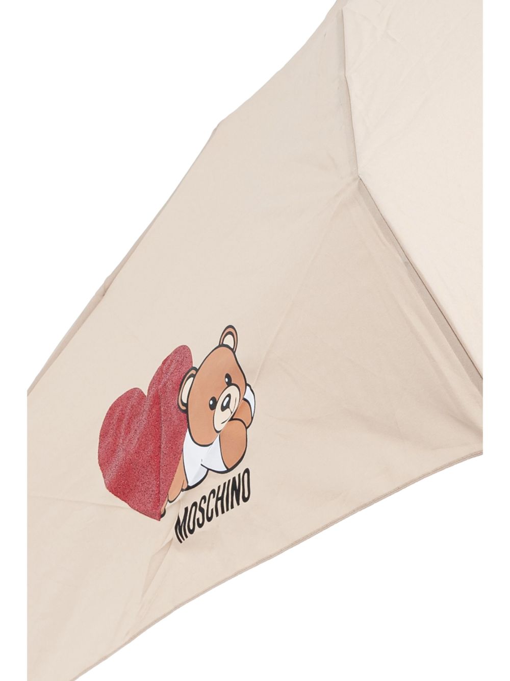 teddy bear-print compact umbrella