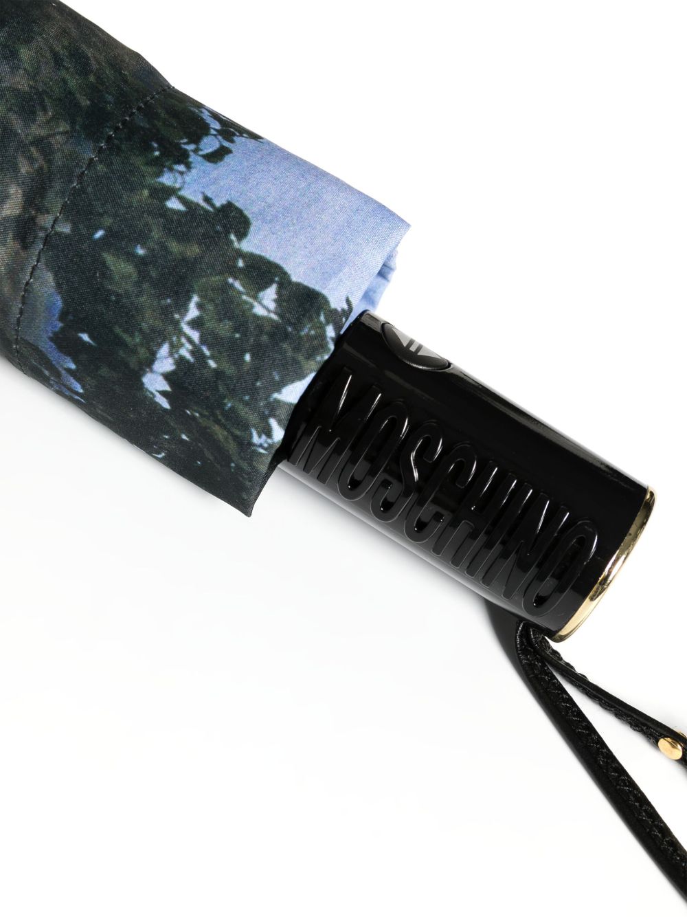 graphic-print umbrella