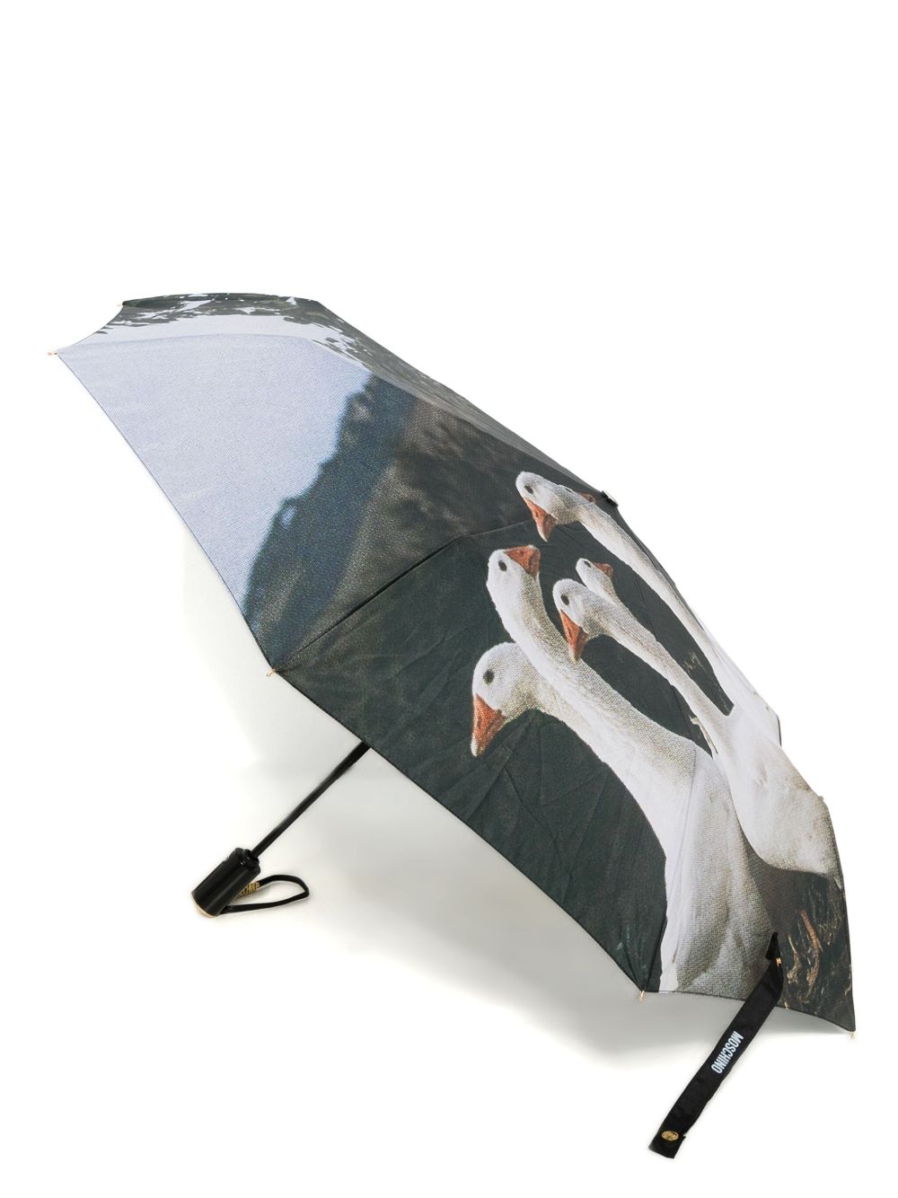 graphic-print umbrella