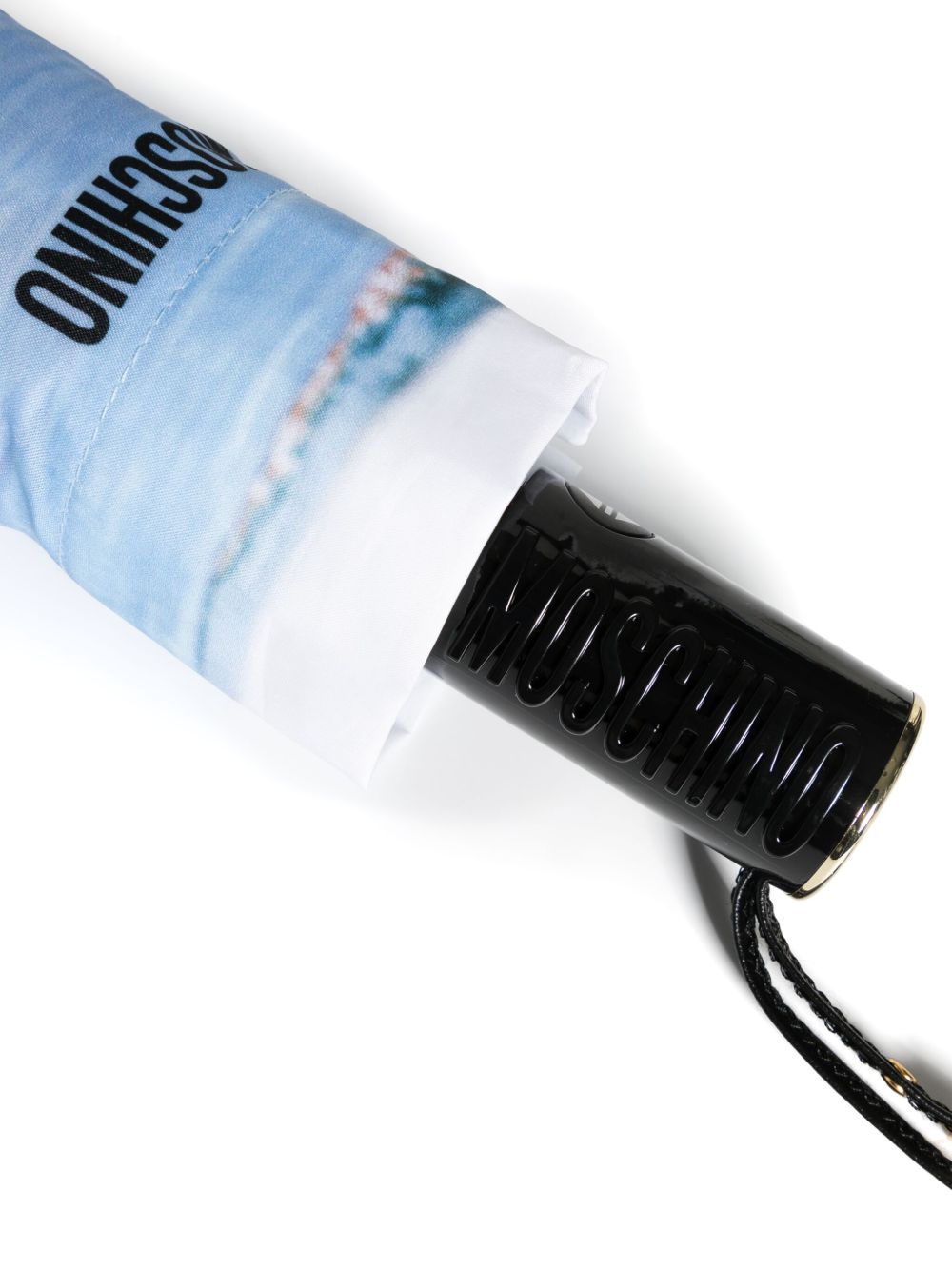 graphic-print umbrella