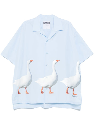 Goose-Print Shirt