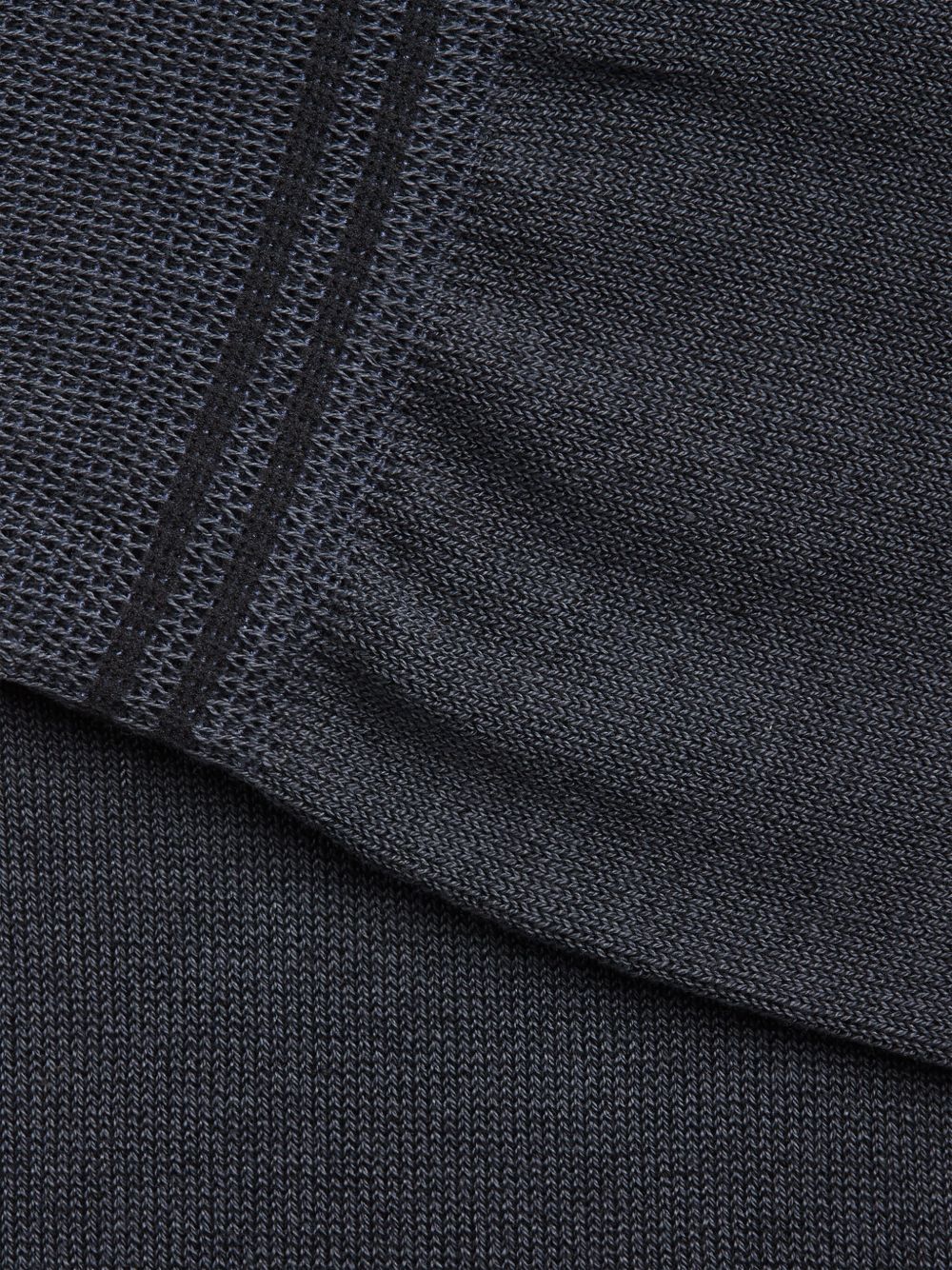 stripe-detail socks