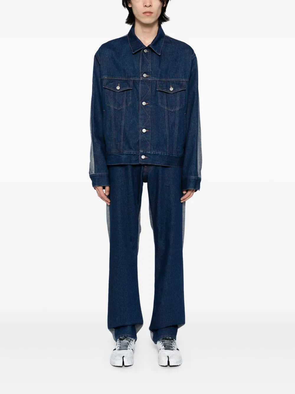 Patched Denim Jacket