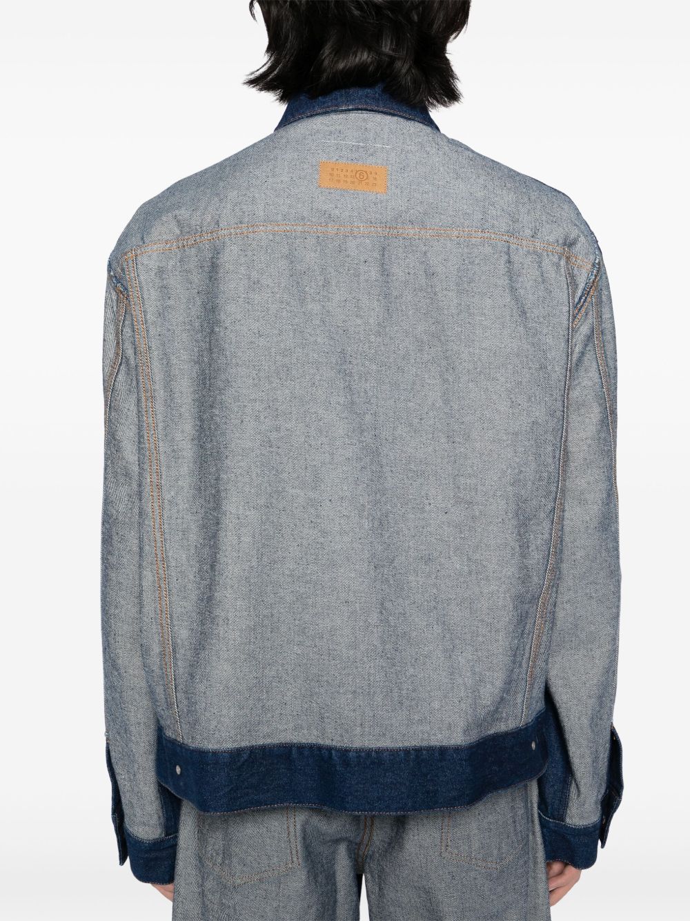 Patched Denim Jacket