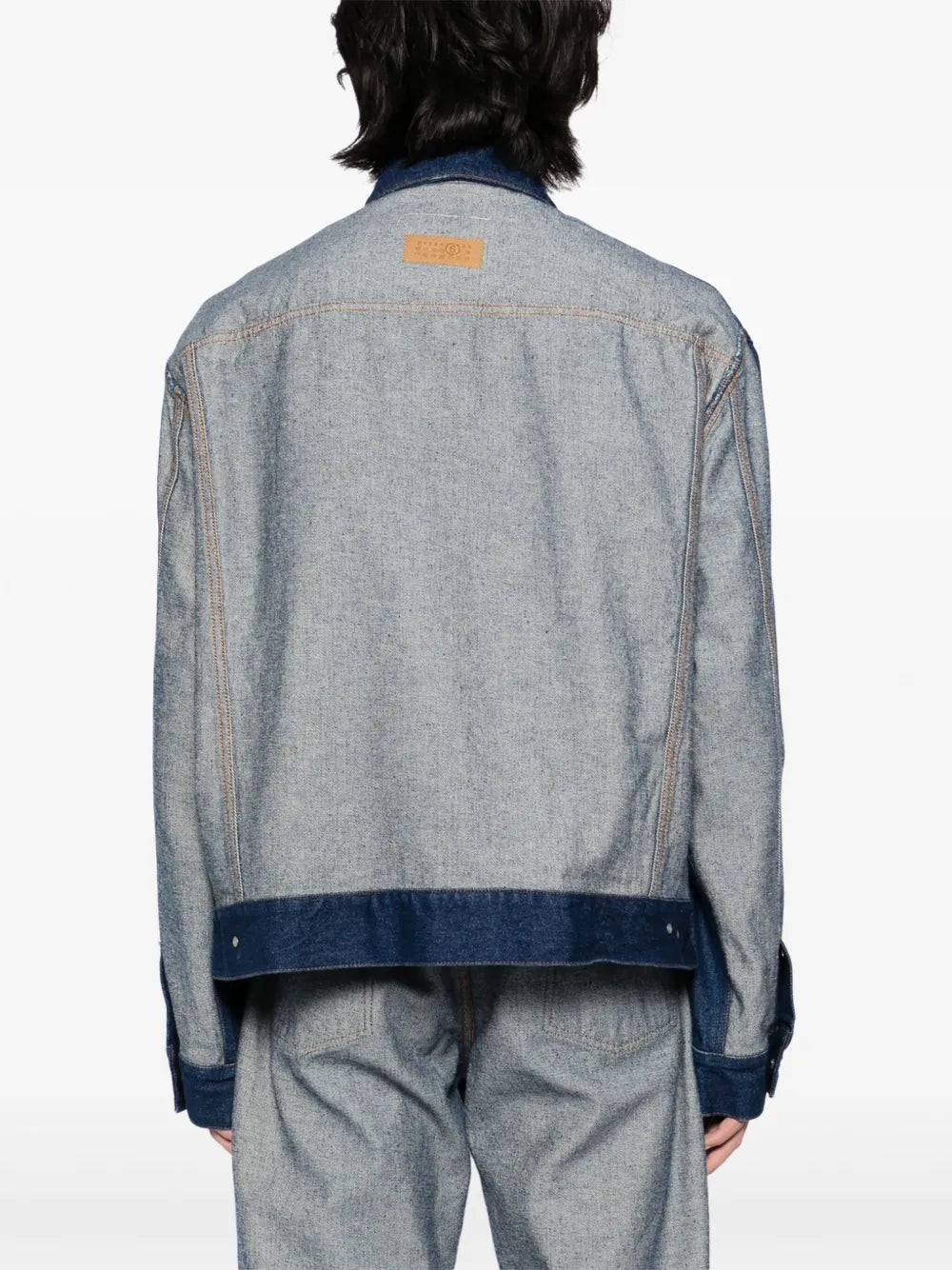 Patched Denim Jacket