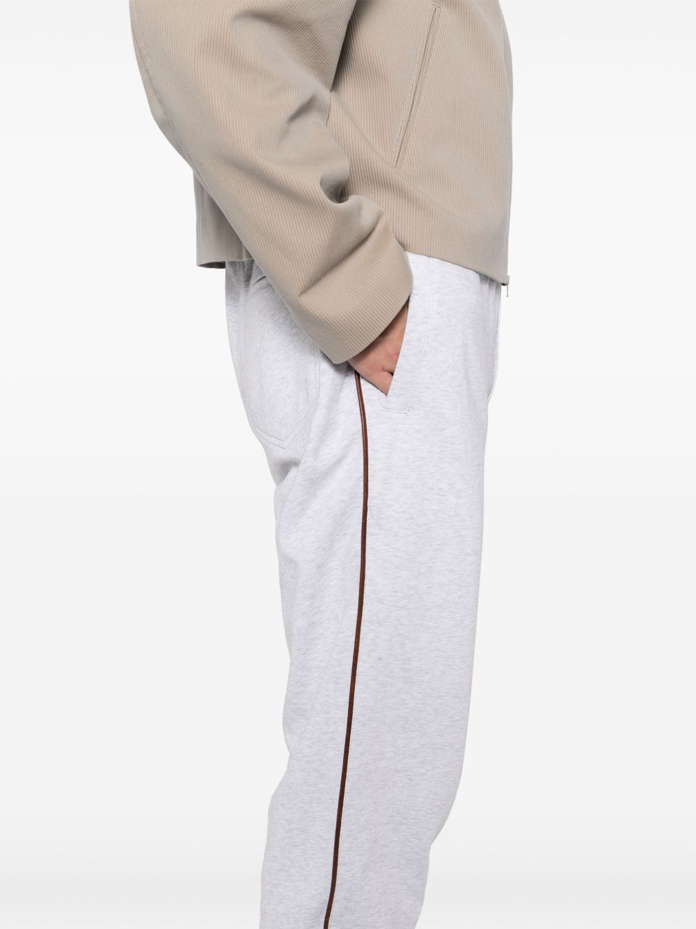 Ribbed Track Pants