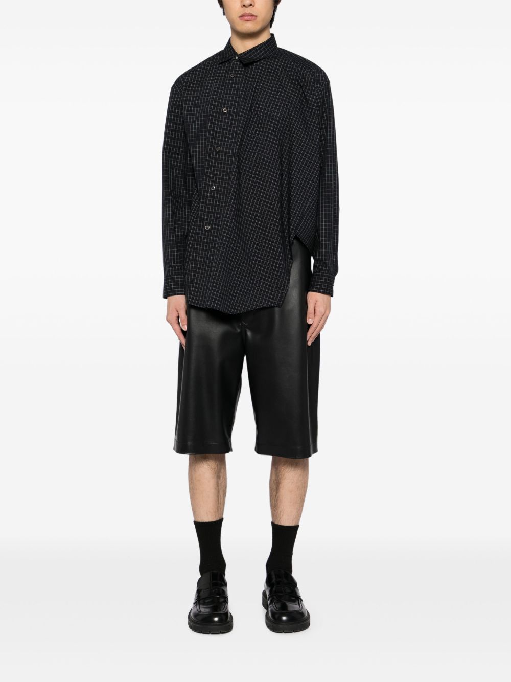 checked shirt