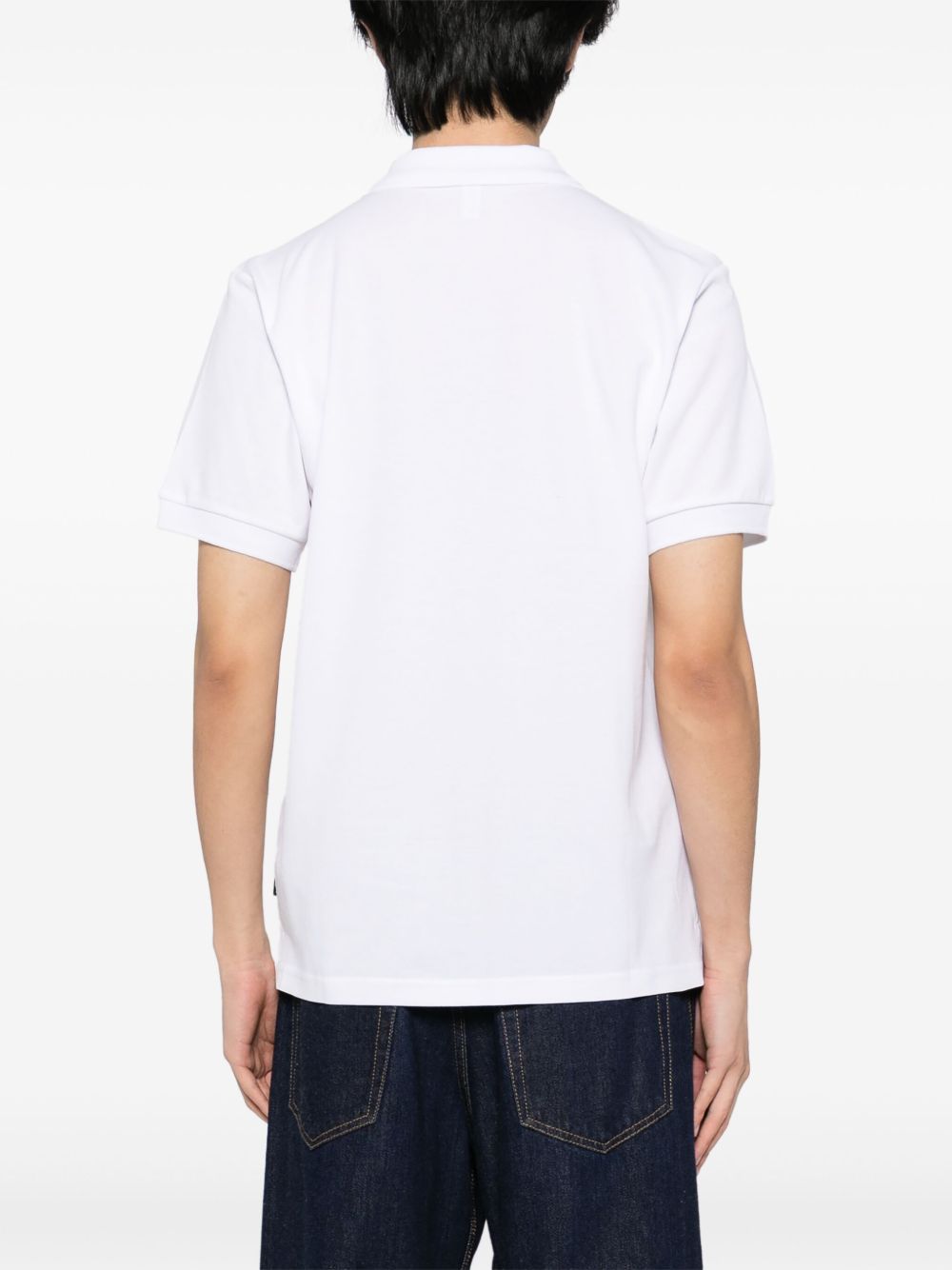 short-sleeved polo shirt
