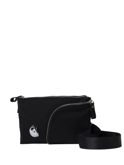 Asymmetric-Zip Cross Body Bag