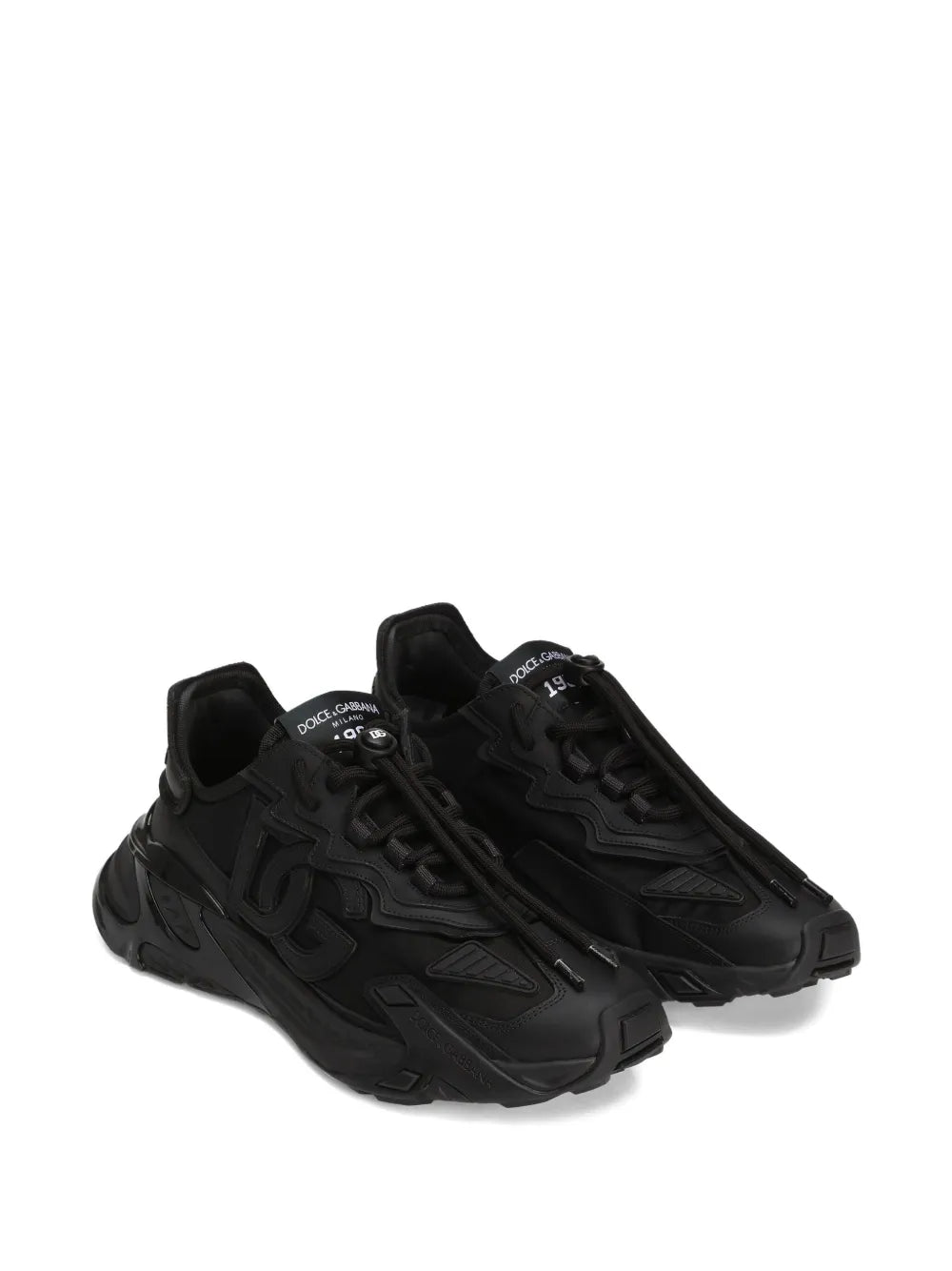 Logo-Patch Panelled Sneakers