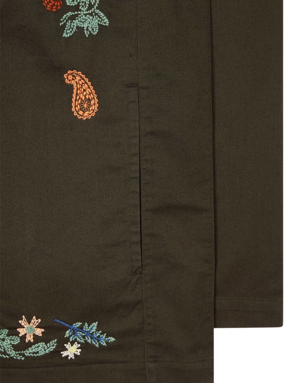 embroidered shirt