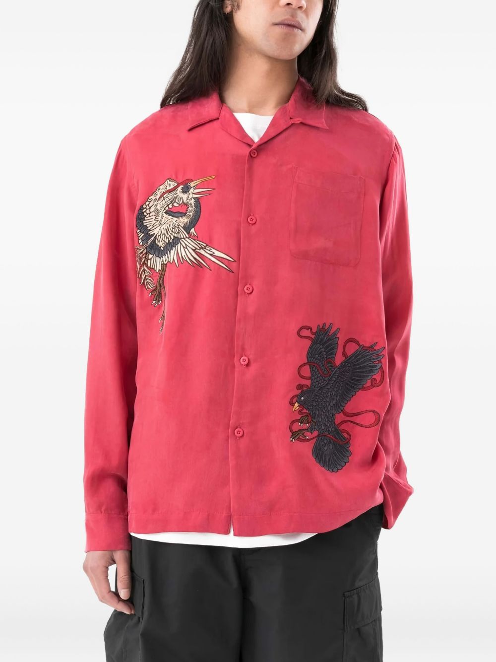 1494 Crow & Heron shirt