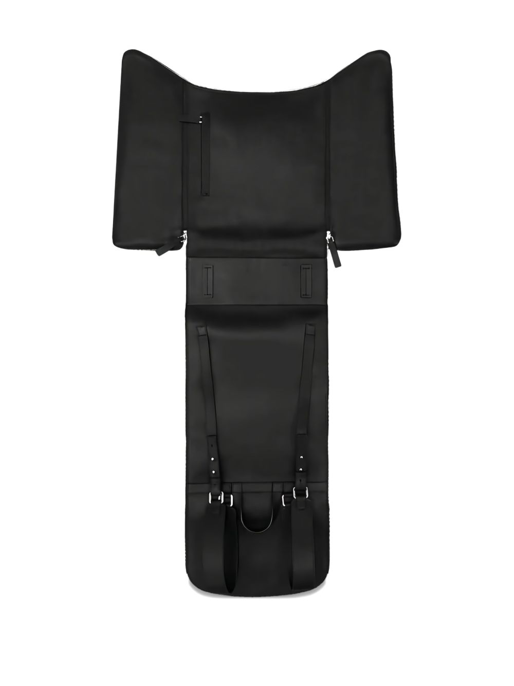 Dome zip-detail backpack