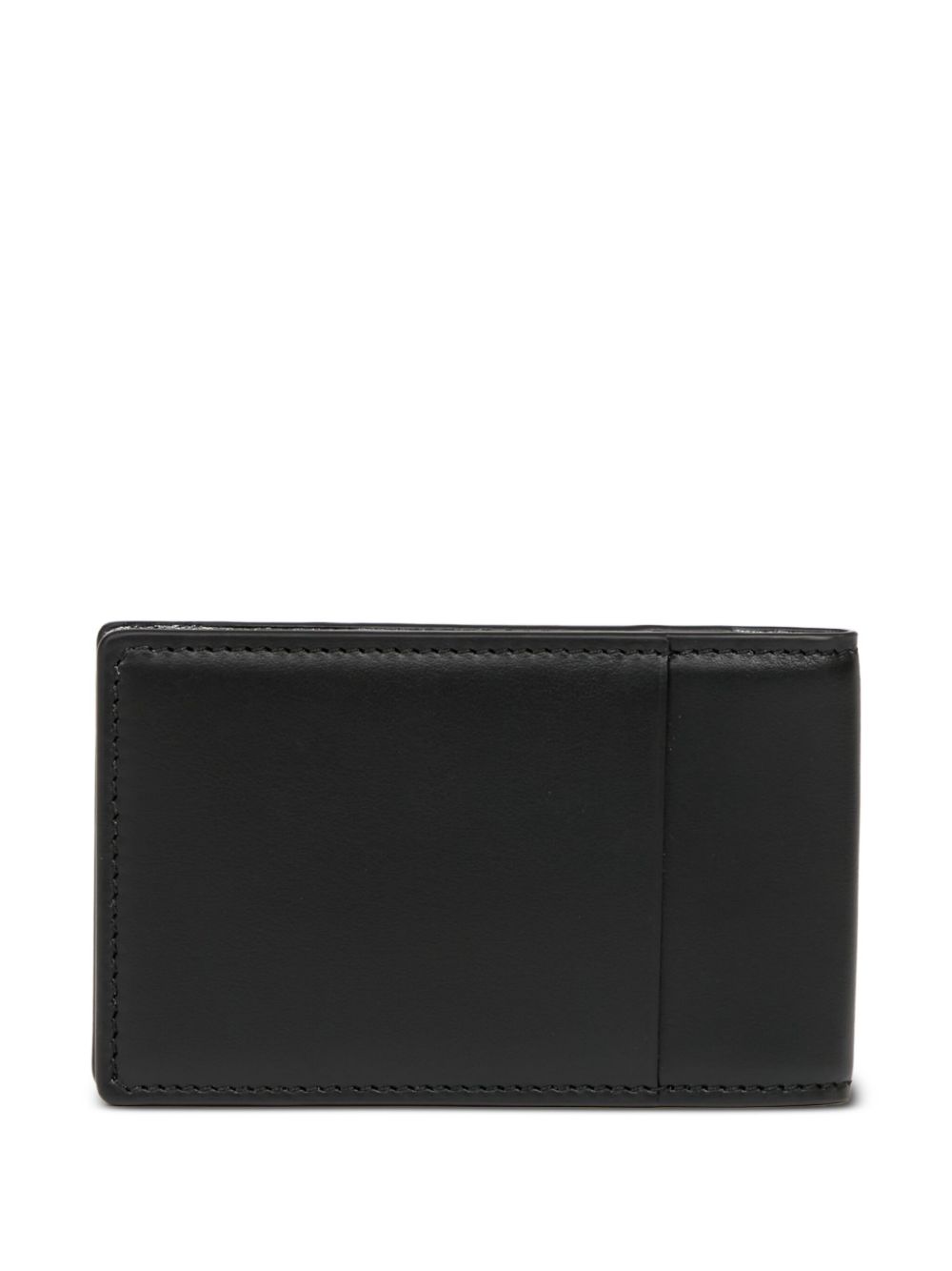 logo-print cardholder