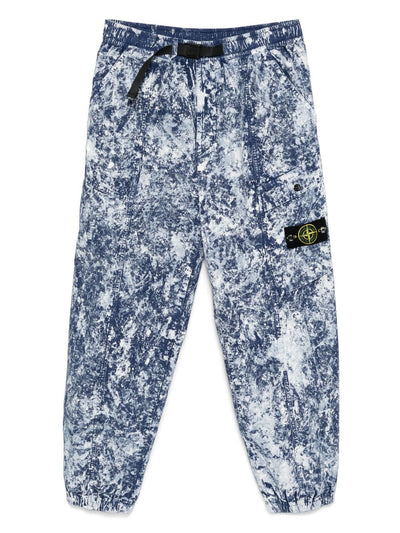 Printed Cargo Pants