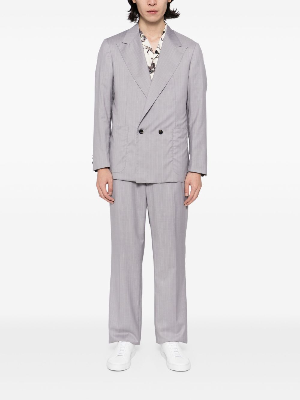 pinstripe suit