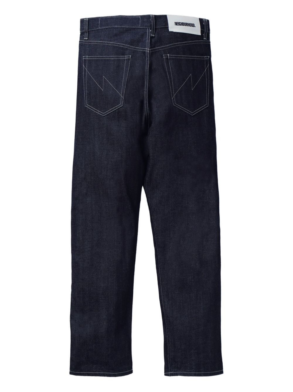 logo-patch jeans