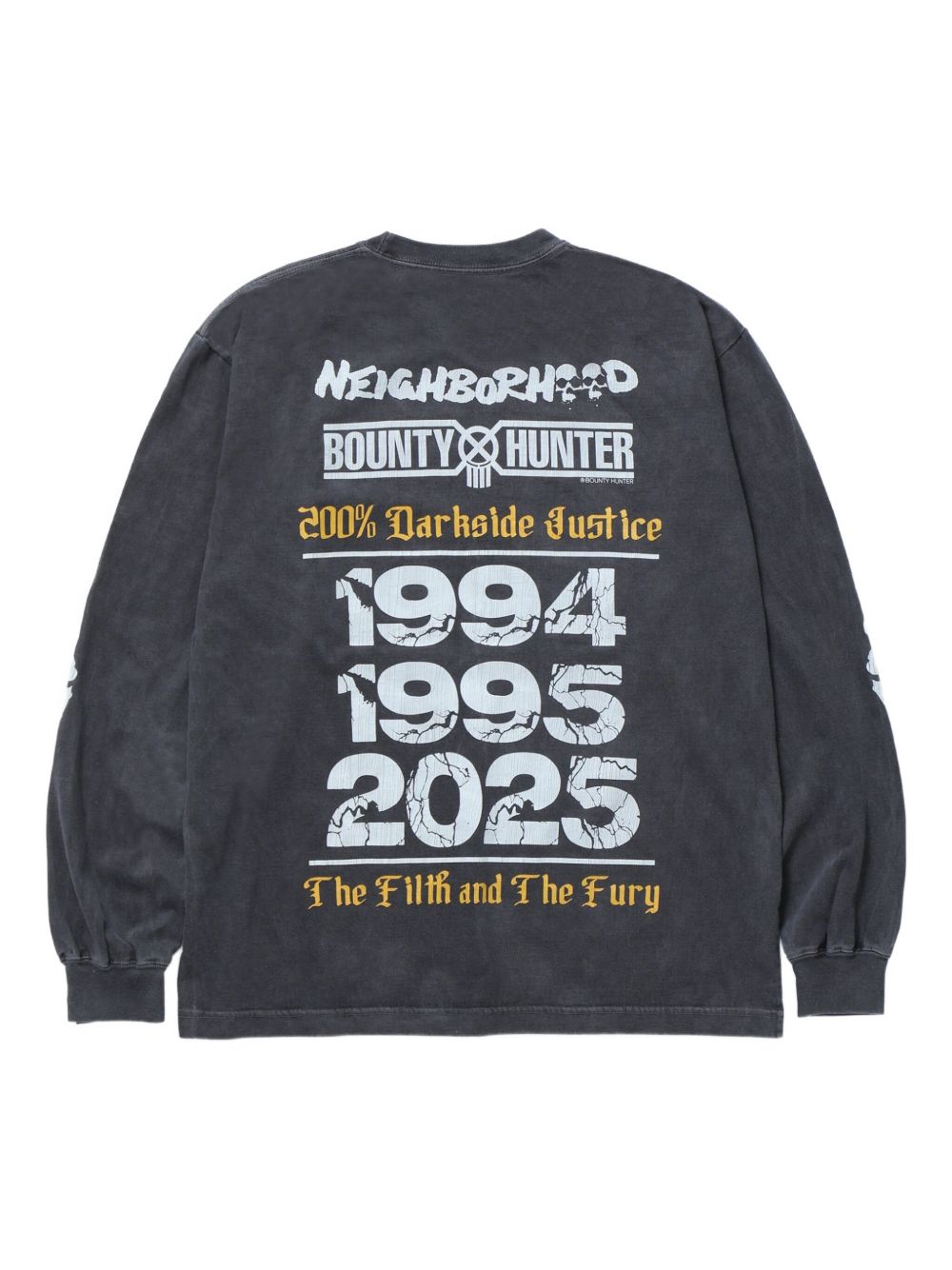 x Bounty Hunter skeleton-print T-shirt