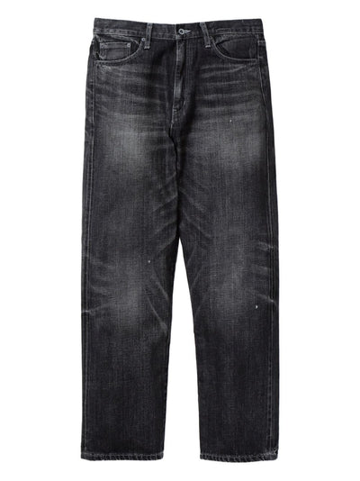 Faded-Effect Jeans