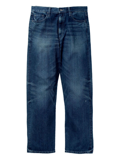 Faded-Effect Jeans