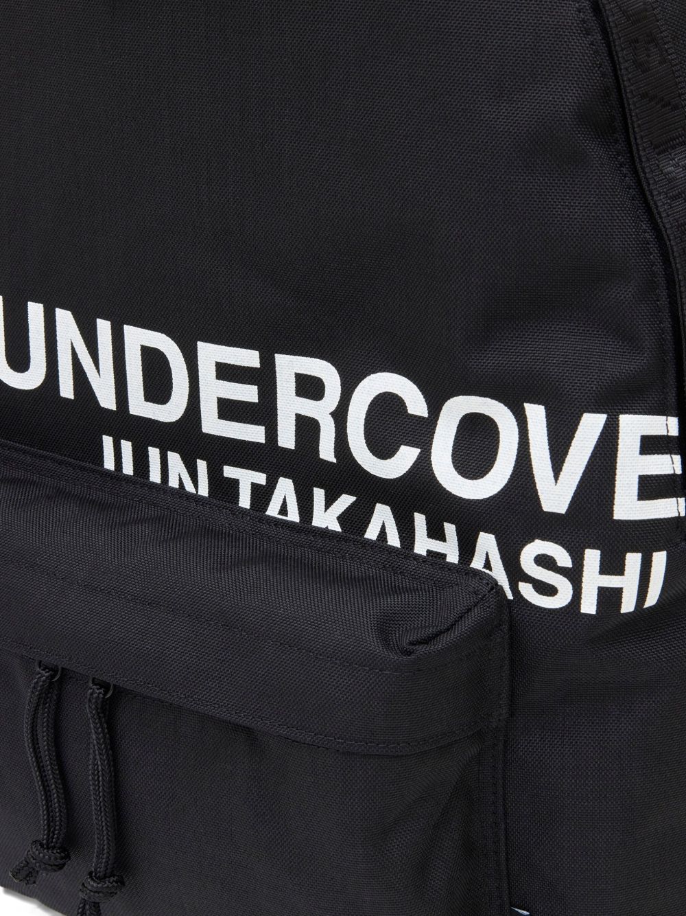 logo-print backpack