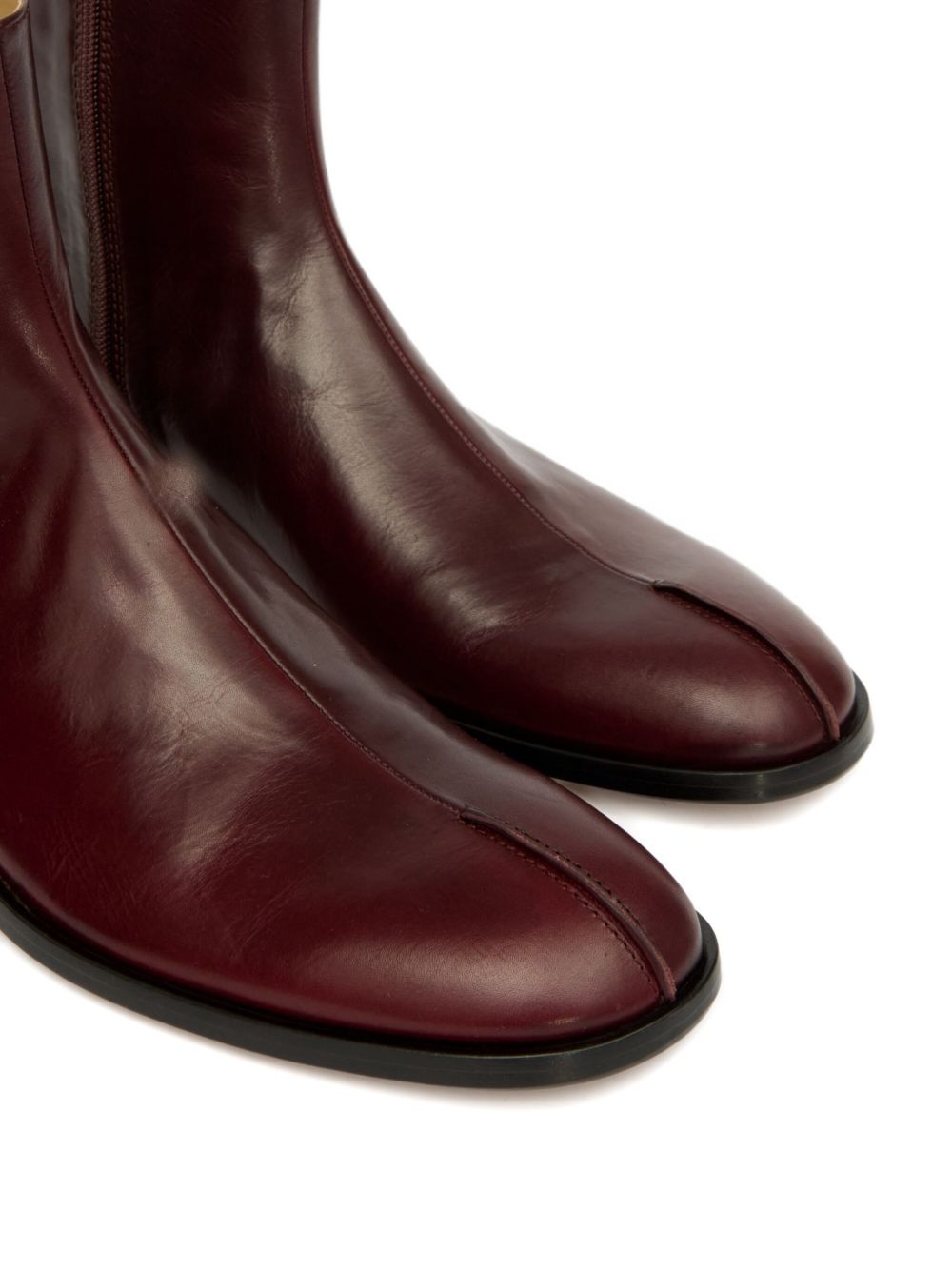 leather ankle boots