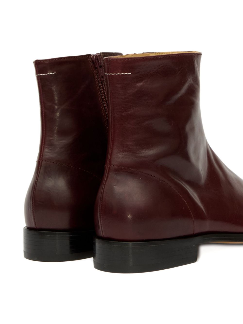 leather ankle boots