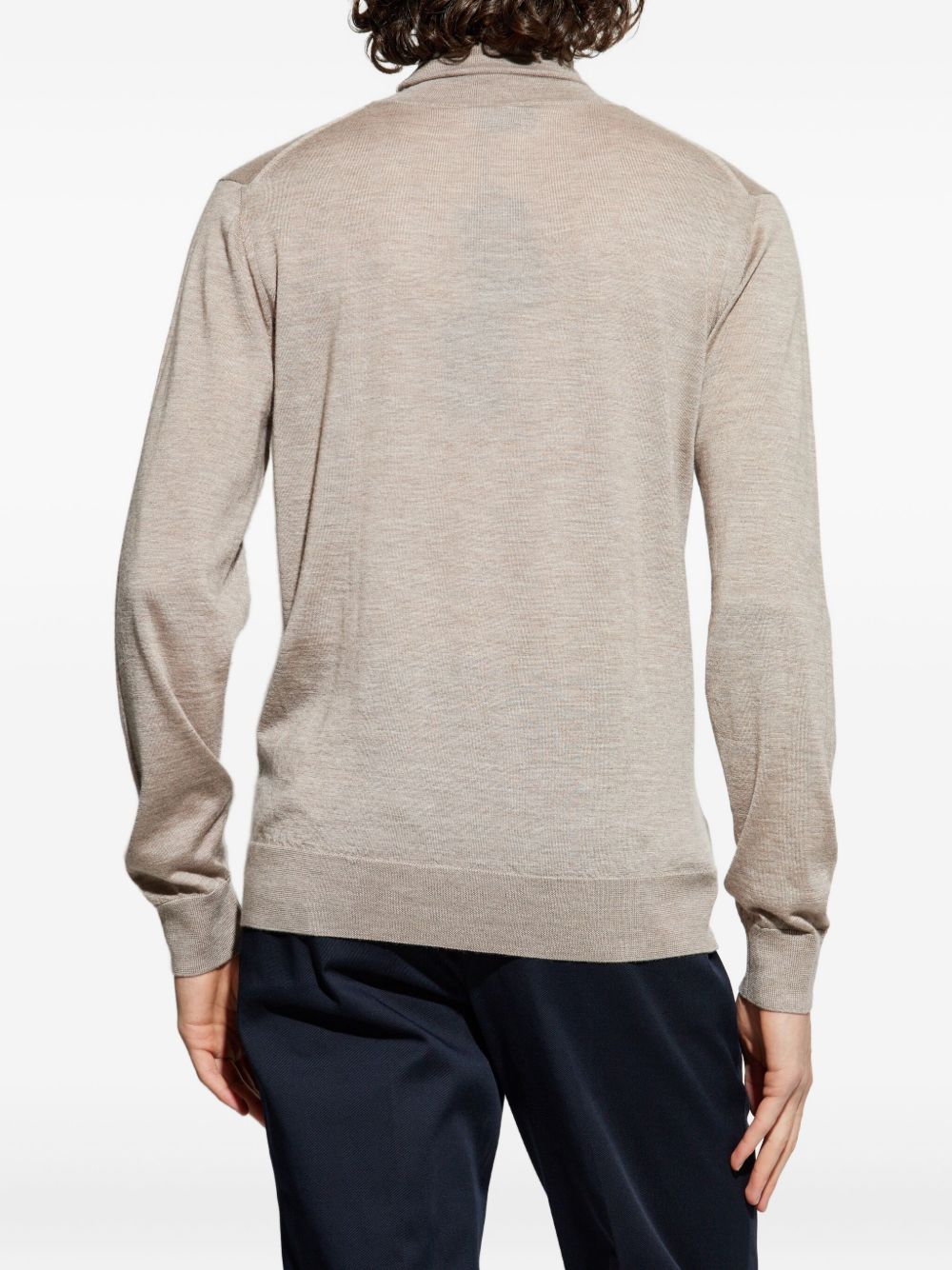 roll-neck sweater