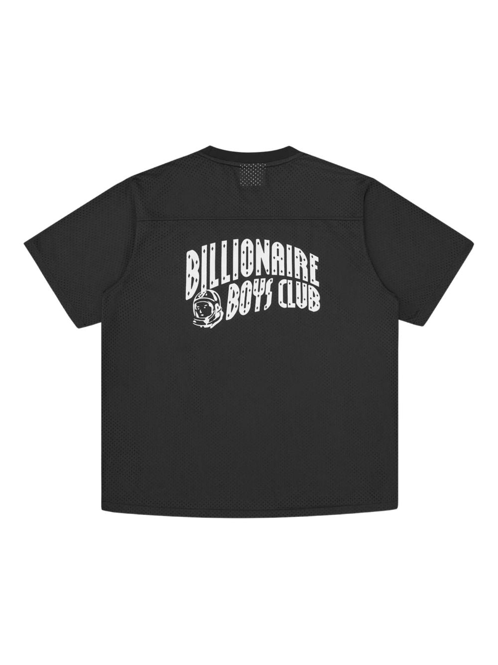 logo-print mesh T-shirt