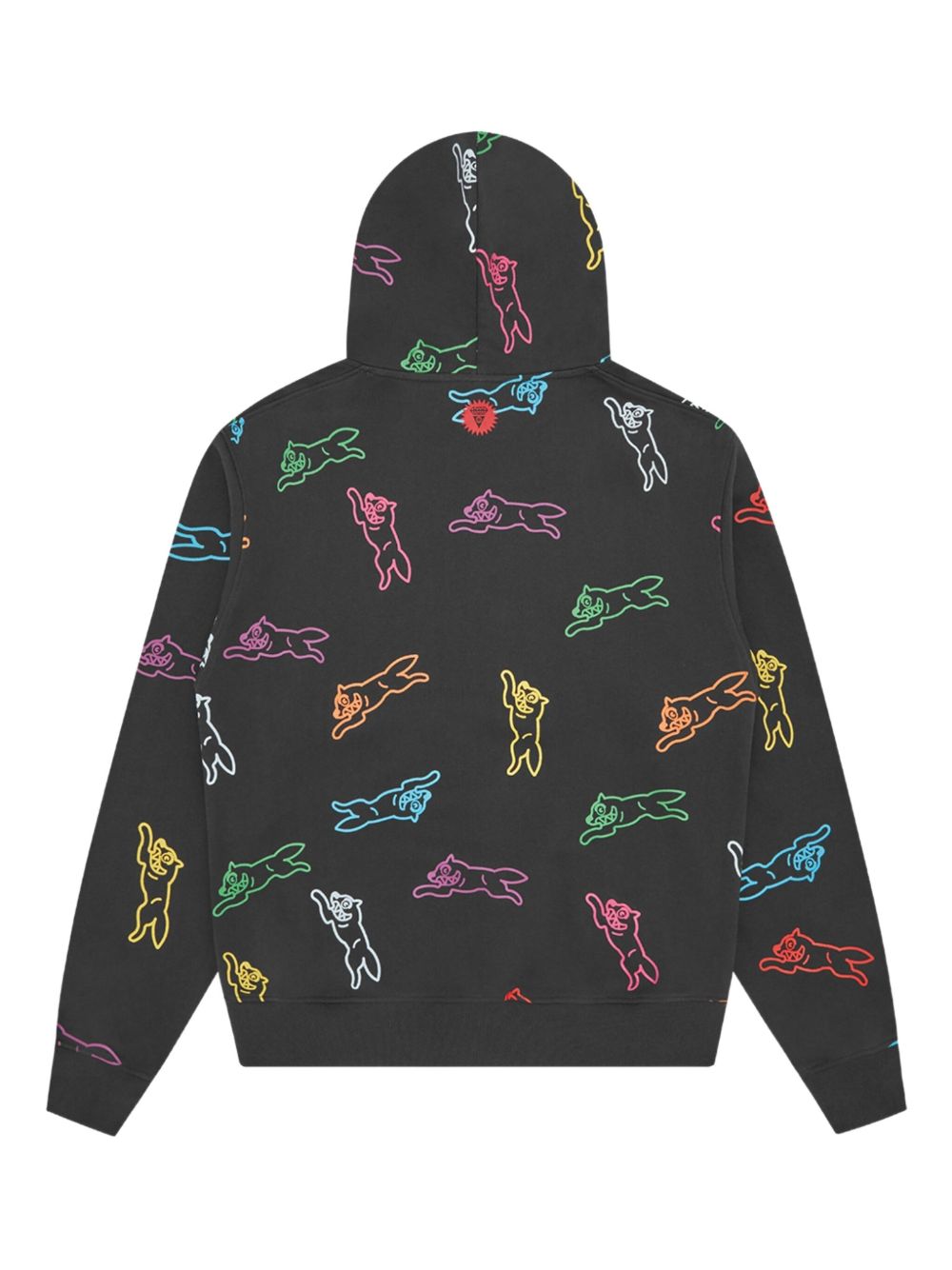 Running Dog graphic-print hoodie