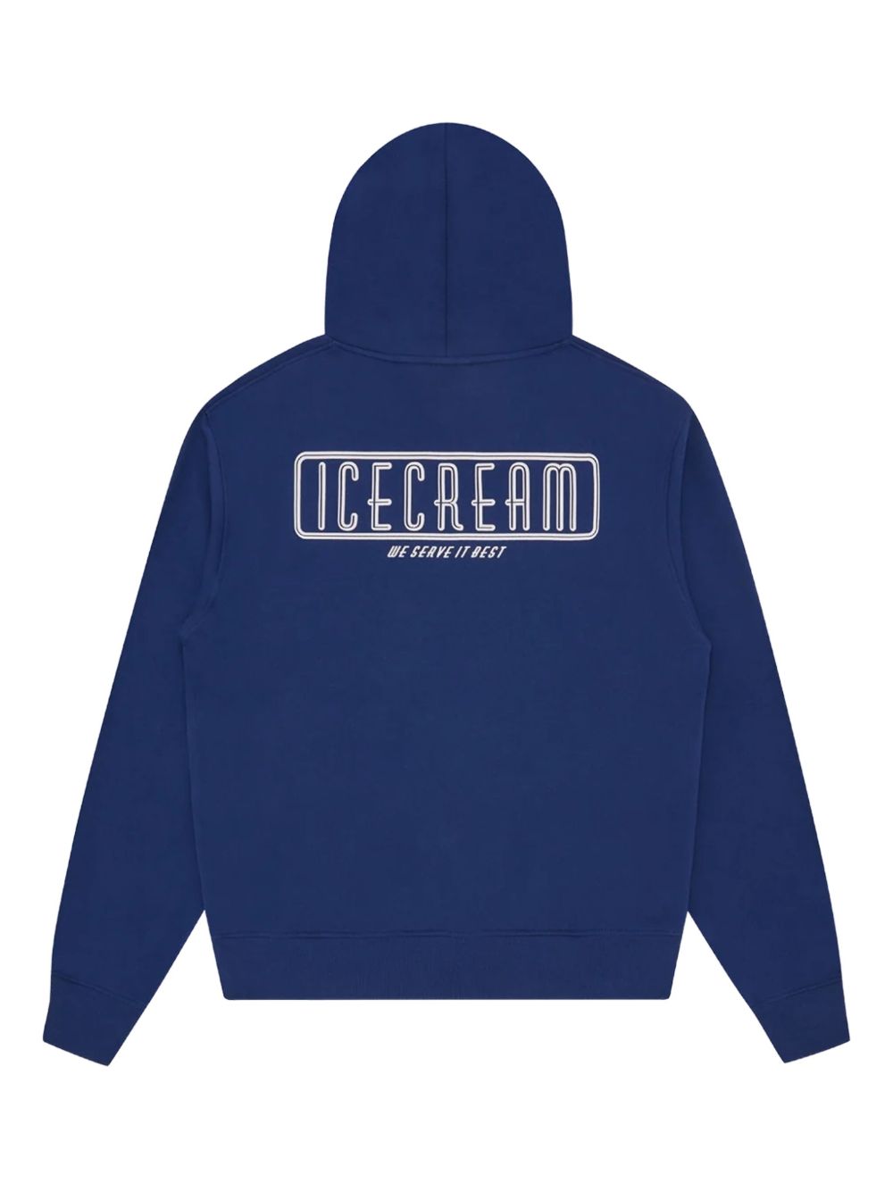 graphic-print hoodie