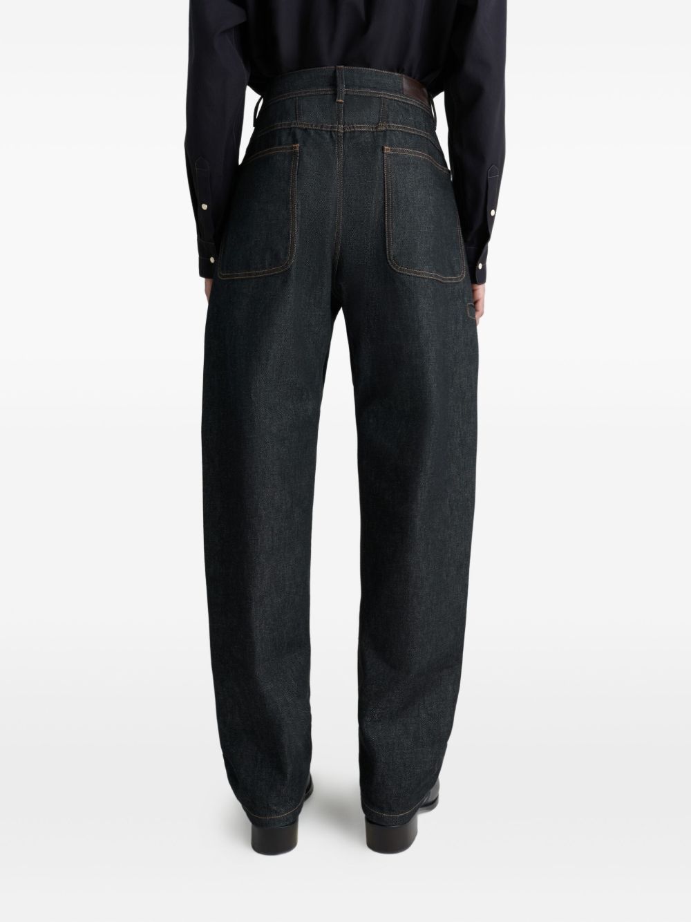 Twisted Workwear panel jeans