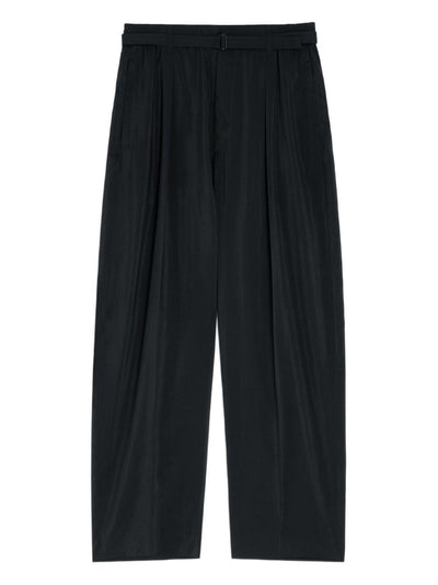 Pleated Belted Trousers