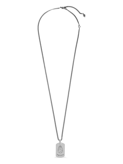 Engraved-Logo Necklace