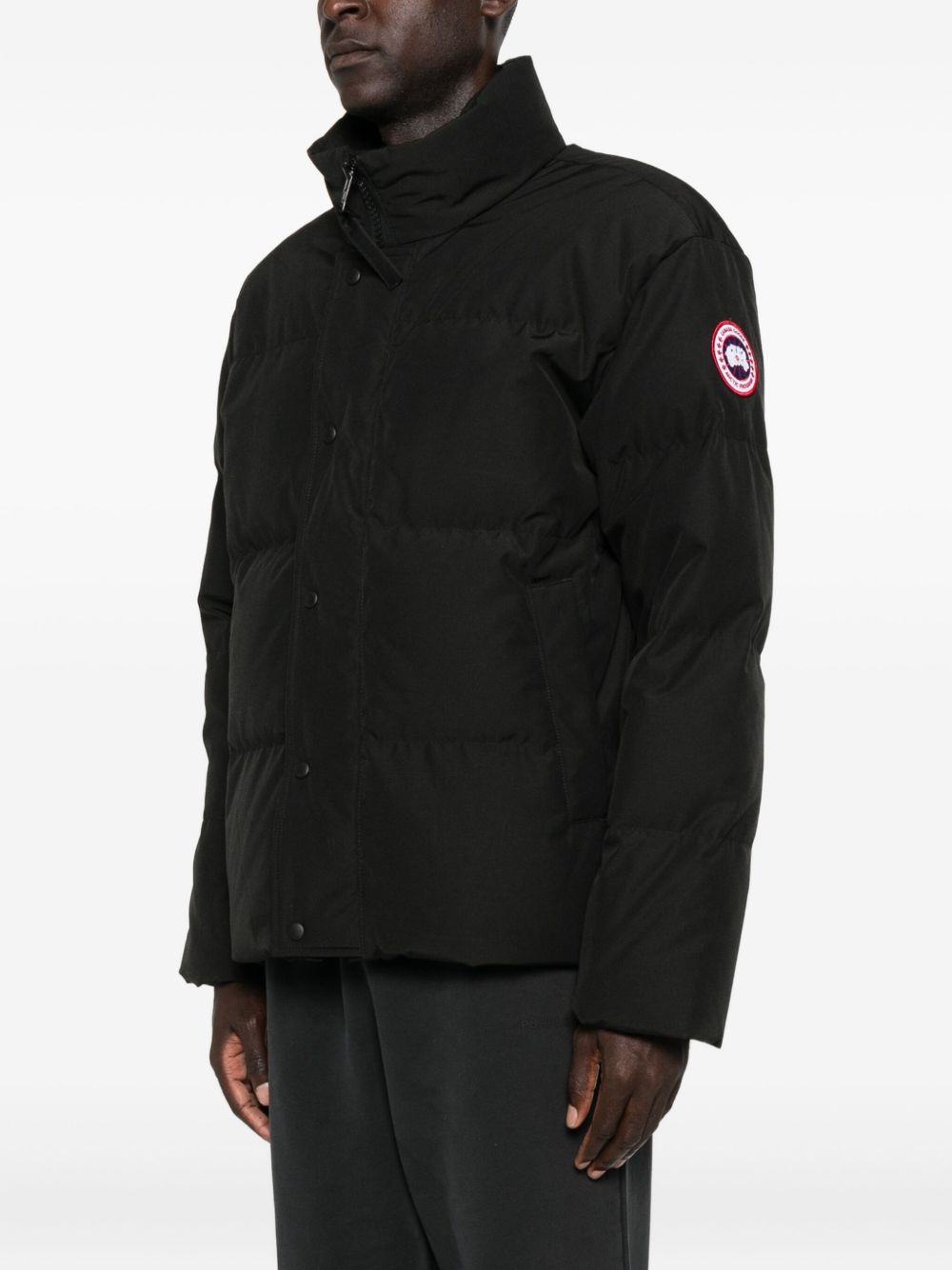 Bayview quilted parka coat
