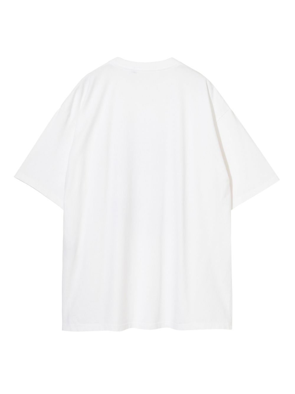 apple-print T-shirt