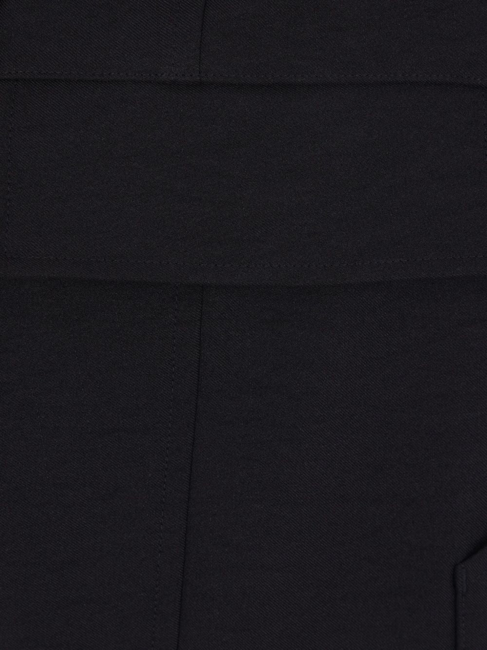 drawstring-waist cargo pants