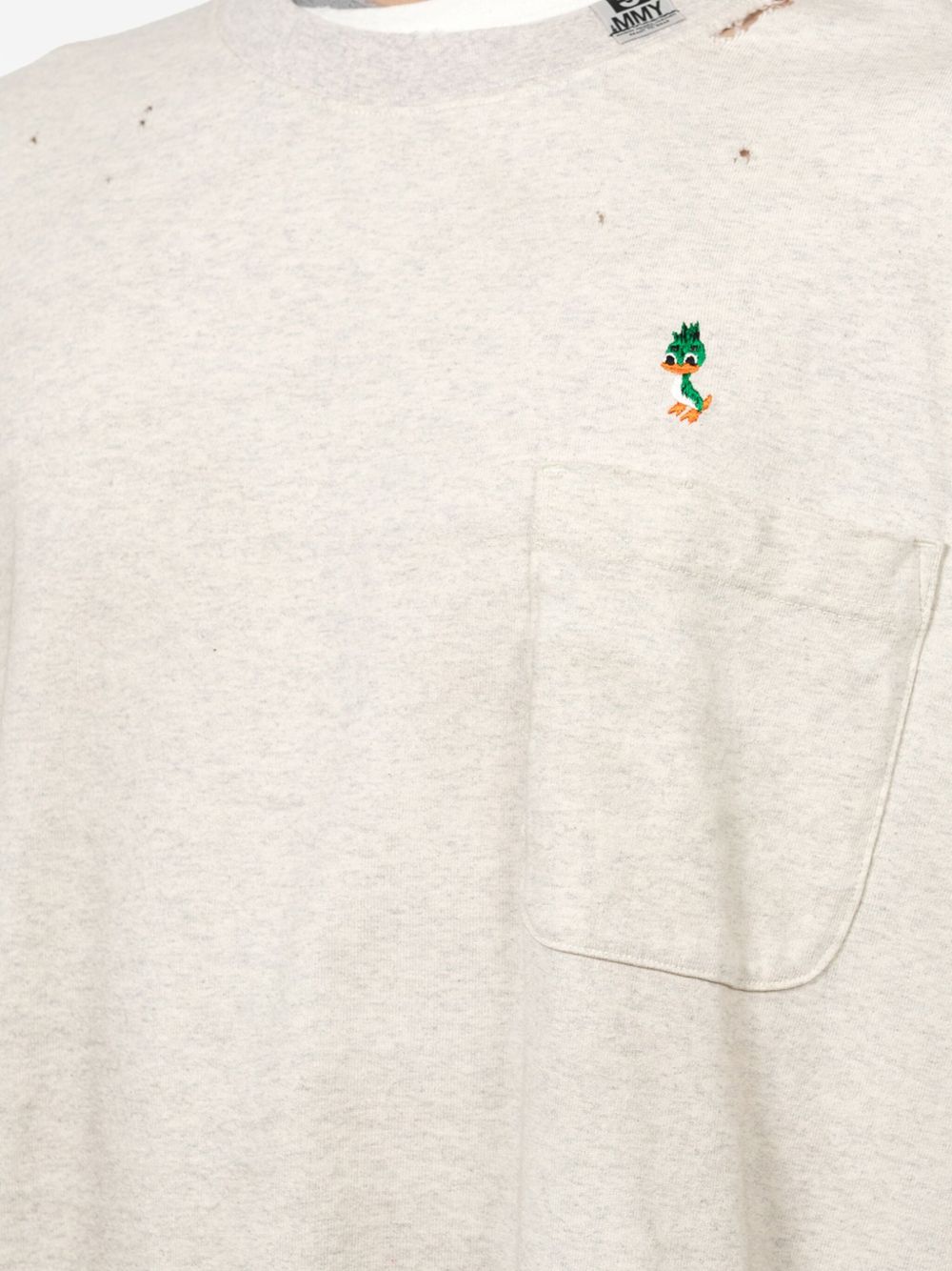 layered pocket T-shirt