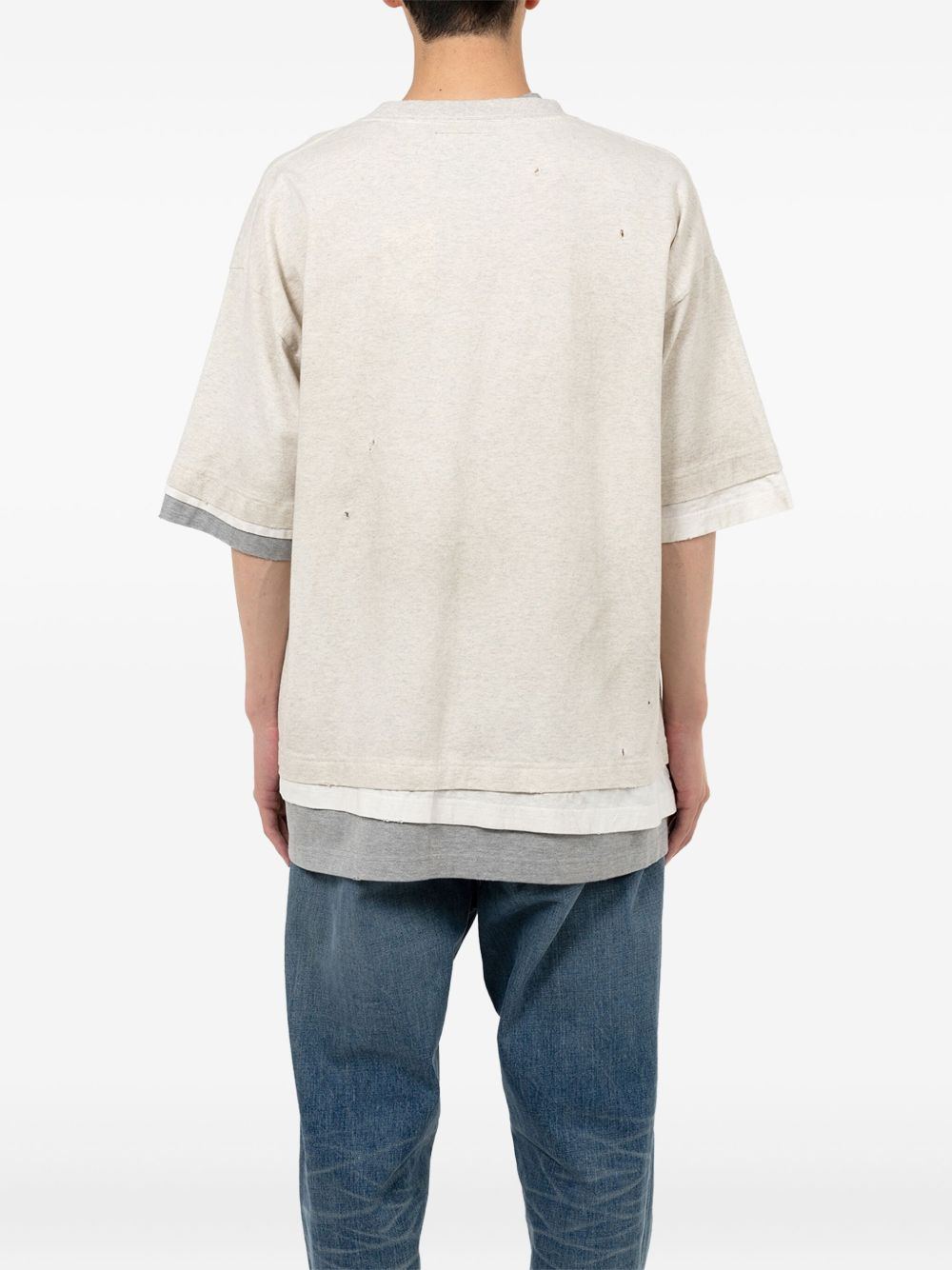 layered pocket T-shirt