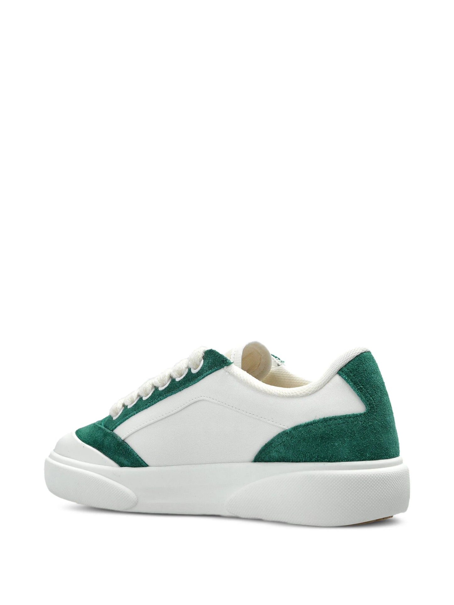 Suede Leather Panelled Sneakers