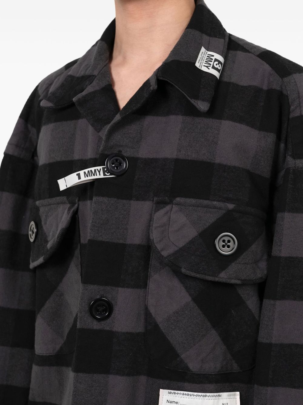 check pocket shirt